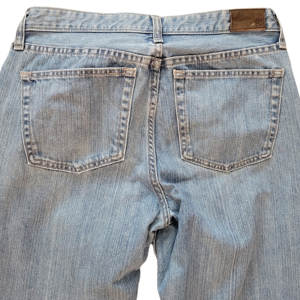 Lands' End Light Wash Blue Men's Jeans - Picture 3 of 5